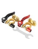 Set 2 Borne Baterie Auto cu Declupare Rapida, Amio
