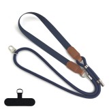 Asteroid GSM - UrbanLoop (TLN6B) - Neck/Crossbody Wear, for Phone Cases, 100cm-140cm Length Adjustmen, Nylon + PU - Steel Blue