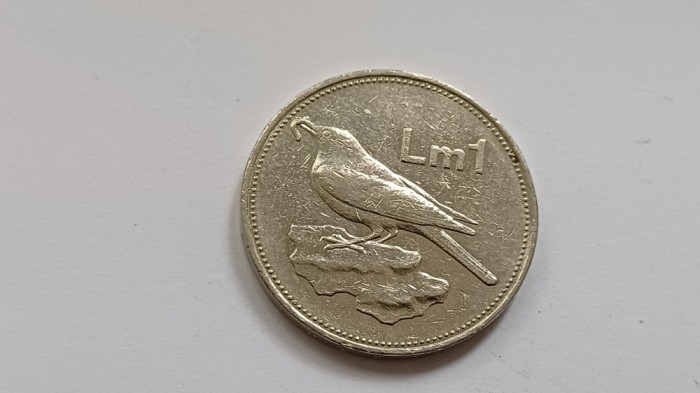 Malta- 1liră 1986