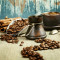 Fototapet autocolant Cafea la ibric, 250 x 200 cm