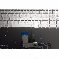 Tastatura laptop noua HP Envy 17-cg 17-cgxxx15 - ED 15-edxxx SILVER Backlit US