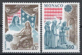 Monaco 1982 Mi 1526/27 MNH - Europa: Evenimente istorice