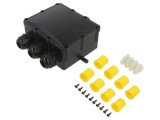 Conector Alimentare AC Șurub IP68 Negru SHENZHEN GREENWAY M686.S4.4-14MM