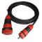Cordon prelungitor 3 metri Titanex H07RN-F cablu cauciucat 3G2.5 16A 230V IP54 rezistenta sporita la impact