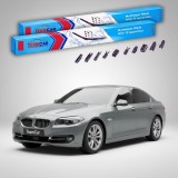Cumpara ieftin Ștergătoare BMW Seria 5 Sedan (F10) 2010-2016 | Set Față Flat Premium &ndash; TeamCar&reg;