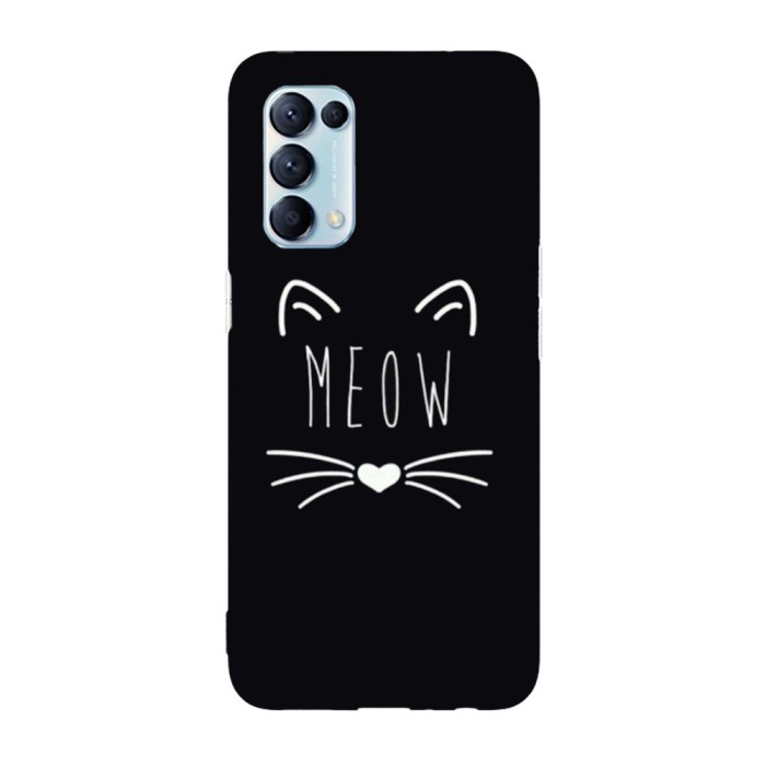 Husa compatibila cu Oppo Find X3 Lite model Meow, Silicon, TPU, Viceversa