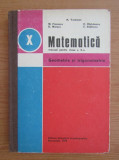 M. Florescu, K. Teleman - Matematica manual cl a X-a. Geometrie si trigonometrie