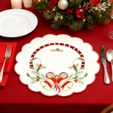 Cumpara ieftin Fata de masa brodata rotunda &ndash; 29 cm &ndash; 3 modele Best CarHome