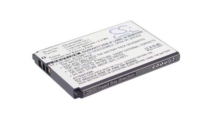 Cameron Sino 600mAh Alcatel OT-280,OT-363,OT-505,OT-303A,GYARI,OT-320,OT-708,OT-708A,One Touch 708,One Touch 708A Baterie