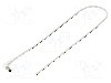 Cablu alimentare DC, cabluri, DC 5,5/2,5 mufa, alb, 0,5m, WEST POL - A25-TT-T035-050WH
