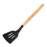 Ustensila bucatarie spatula silicon cu fante Teesa TSA0132