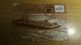 C12 - maxima Romania - tematica vapoare 3 - prima zi a emisiunii sau expozitii, Romania de la 1950, Transporturi