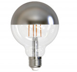 Bec LED retro in forma de glob M&uuml;ller-Licht, E27, 9W Inlocuieste 63W, alb cald, 2700 K, 850 lm - RESIGILAT