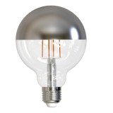 Bec LED retro in forma de glob M&uuml;ller-Licht, E27, 9W Inlocuieste 63W, alb cald, 2700 K, 850 lm - RESIGILAT