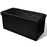 Cumpara ieftin Bancă cu spațiu de depozitare 84.5 x 41 x 41 cm Lemn compozit