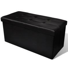vidaXL Bancă cu spațiu de depozitare 84.5 x 41 x 41 cm Lemn compozit