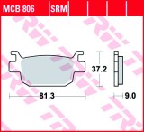 Set placute frana TRW MCB806SRM - Honda FES S-Wing - NSS Forza - Jazz 250cc - SH 300i - Peugeot Metropolis - Satelis 400cc