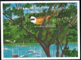 GRENADA 1993 FAUNA PASARI CANTATOARE - 3 FOTO