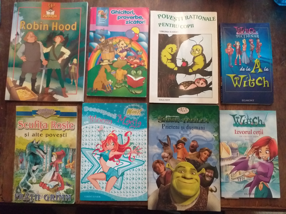 Carti copii: Shrek, Witch,Robin Hood | Okazii.ro