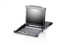 Distribuitor KVM LCD 17&quot; PS/2-USB VGA 8 porturi, ATEN CL5708