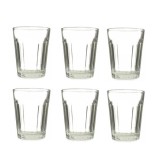 Set 96 Pahare din Sticla Clara pentru Shot-uri 45ml Madalina 56018 DNC