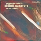Disc vinil, LP. String Quartets-Debussy, Ravel, Talich Quartet-264275, Supraphone
