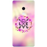 Husa silicon pentru Xiaomi Mi Mix 2, Love Arrow