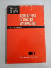DISTRIBUTIONS EN PSYSIQUE MATHEMATIQUE - V. VLADIMIROV