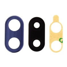 Geam Camera Huawei Mate 10 Lite, Blue + Rama