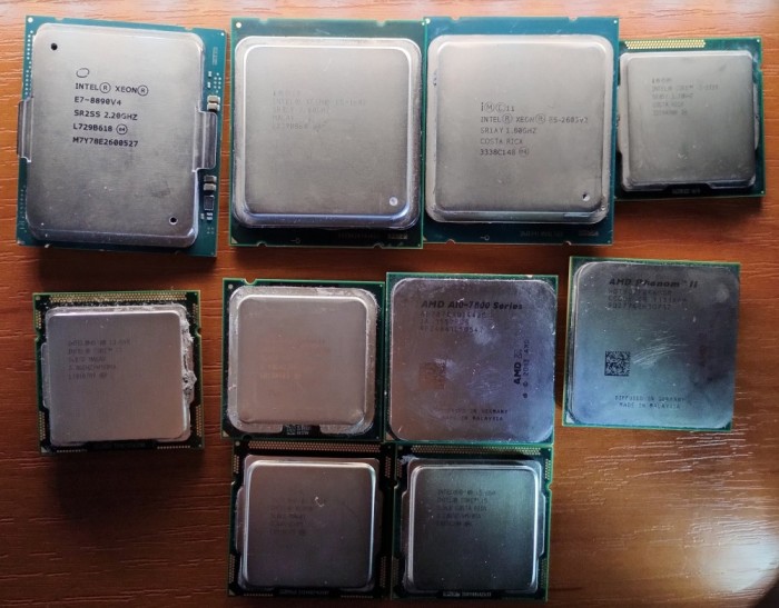 Lot procesoare cu probleme I5, Q6600, I3, Phenom II, XEON