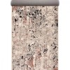 Traversa Festonata Surfilata, Model Anny 33016-106, Inaltime Fir 7 mm, Latime 0.58m, Marime 58 x 300 cm, Albastru, Bej, Caramiziu, Ruginiu, Antialergi