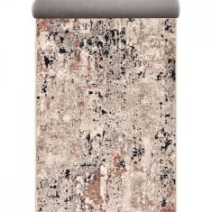 Traversa Festonata Surfilata, Model Anny 33016-106, Inaltime Fir 7 mm, Latime 0.58m, Marime 58 x 300 cm, Albastru, Bej, Caramiziu, Ruginiu, Antialergi