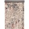 Traversa Festonata Surfilata, Model Anny 33016-106, Inaltime Fir 7 mm, Latime 0.58m, Marime 58 x 300 cm, Albastru, Bej, Caramiziu, Ruginiu, Antialergi