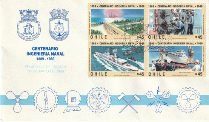 Centenarul ingineriei navale in, Chile.