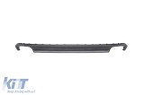 Difuzor tip S7 potrivit pentru bara spate standard a Audi A7 2010-2015 -oo--oo- Performance AutoTuning