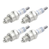 Set 4 bujii scanteie Bosch pentru Hercules, Hyosung, PGO Motorcycles, Sachs