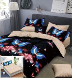 Cumpara ieftin Lenjerie Pat Rainbow Sx226, Bumbac, 6 Piese, Cu Elastic, Imprimeu, Negru