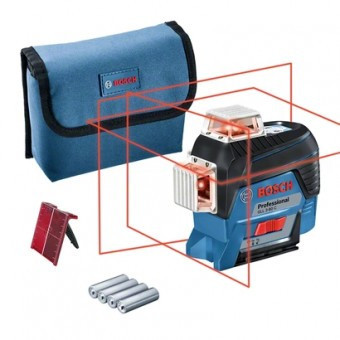 Bosch GLL 3-80C + LR7 in L-boxx, 30 m, 630 - 650 nm - 3165140953849 foto