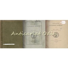 Annalile Academiei Romane - Sesiunea Extraordinaria A Anului 1879 - 1880