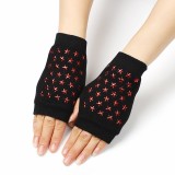 GL63A-115 Manusi scurte fara degete, accesorizate cu nituri