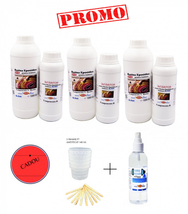 Rasina Epoxidica de Laminare SET PROMO