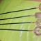 G138-Set Frigarui gratar alama si otel inoxidabil cca 40 cm lungime.