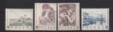 POLONIA 1959 MI. 1102-1103-1105-1106 MNH