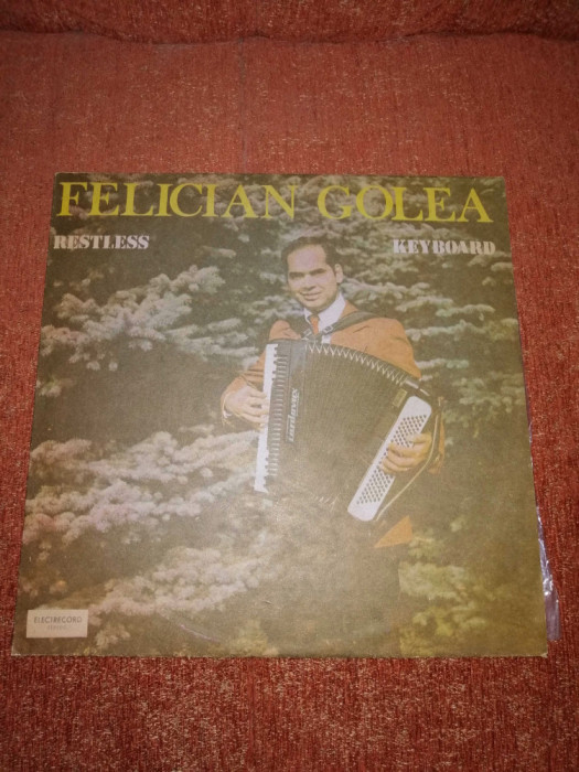 Felician Golea Restless Keyboard Electrecord 1989 ST-EDE 03502 EX vinil vinyl