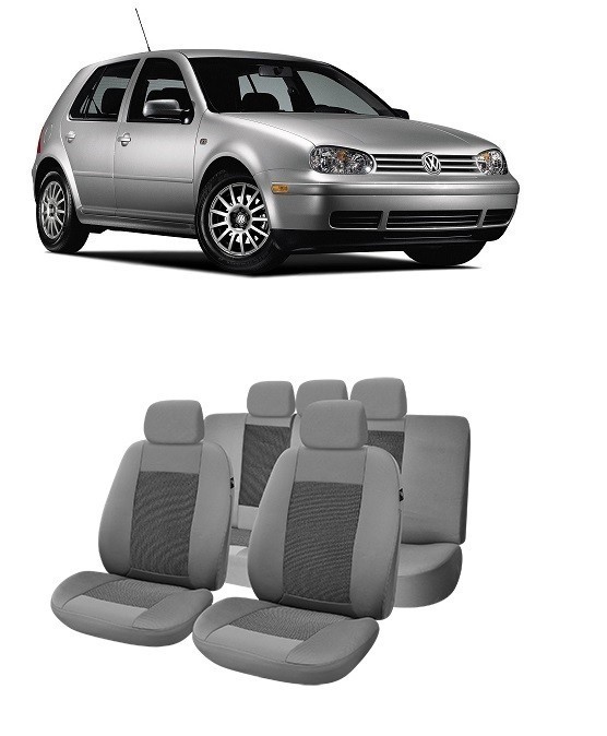 Set Huse scaune auto VW GOLF IV (1997 - 2004) -Gri