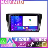Navigatie Skoda Rapid Seat Toledo 2013 EDOTEC-LITE Android Ecran 720P Octa Core 4 64 Carplay v1 CarStore Technology