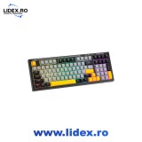 Tastatură gaming, Marvo K638B, USB, Rainbow RGB, Iluminată