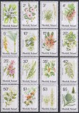 Timbre cu plante din Norfolk