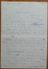 Manuscris olograf Geo Bogza, Deschid cartea, 2 pagini