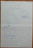 Manuscris olograf Geo Bogza , Deschid cartea , 2 pagini